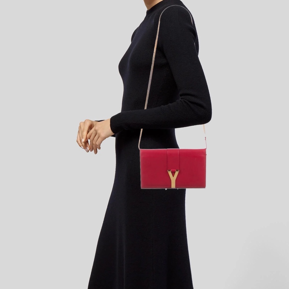 💯Authenic YSL Y ligne WOC Wallet on Chain Bag